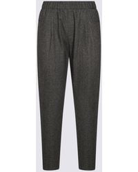 Antonelli - Trousers Blacks And Greys - Lyst