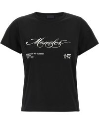 Moncler - Logo Cotton T-Shirt - Lyst