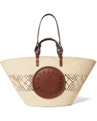 Stella McCartney - Tote Bag With Perforated Logo - Lyst