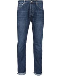 Brunello Cucinelli - Leisure Fit Five-Pocket Jeans - Lyst