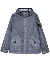 Stone Island - Breathable Water-Resistant Hooded Membrana 3L Tc Jacket - Lyst