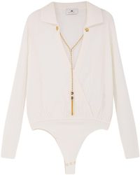 Elisabetta Franchi - Viscose Blend Body - Lyst