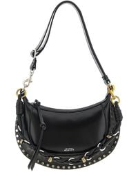 Isabel Marant - Oskan Moon Borse A Spalla E Tracolla Nero-Donna - Lyst