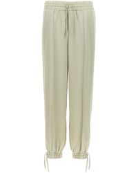 Jil Sander - Smooth Joggers Pantaloni Verde - Lyst