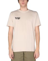 DISCLAIMER - T-Shirt With Logo Print - Lyst