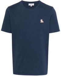 Maison Kitsuné - Chillax Fox Cotton T-Shirt - Lyst