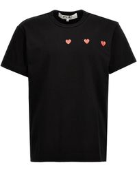 COMME DES GARÇONS PLAY - 'Multi Heart' T-Shirt - Lyst