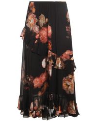 Zimmermann - Skirts Russet Floral-Donna - Lyst