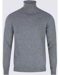 Malo - Sweaters Metallici E Grigi - Lyst