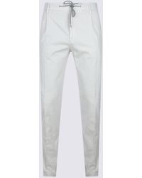 Eleventy - Sand Cotton Pants - Lyst
