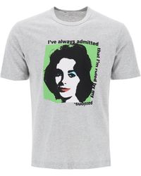 Comme des Garçons - Comme Des Garcons Shirt Liz Taylor Printed T-Shirt - Lyst