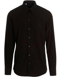 Dolce & Gabbana - Poplin Shirt Camicie Nero - Lyst