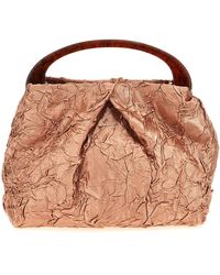 Dries Van Noten - Crinkled Effect Handbag Hand Bags - Lyst