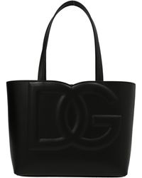 Dolce & Gabbana - Small Logo Shopping Bag Tote Bag - Lyst