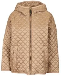 Max Mara - Reversible Padded Jacket Coats - Lyst