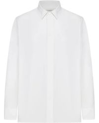 Saint Laurent - Cassandre Cotton Poplin Shirt - Lyst