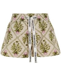 Giambattista Valli - Floral Print Shorts - Lyst