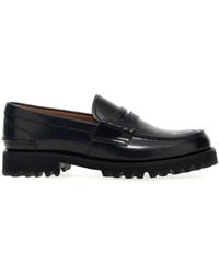 Church's - Scarpe mocassino in pelle nera - Lyst