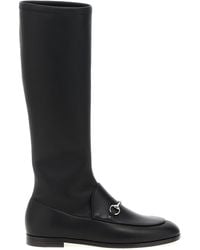 Gucci - Leather Jordaan Boots - Lyst