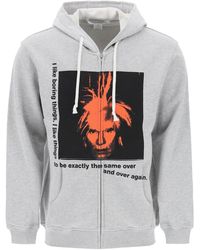 Comme des Garçons - Hooded Sweatshirt With - Lyst