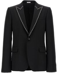 McQueen - 'Barathea' Blazer - Lyst