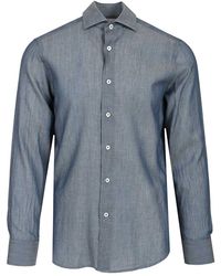 Fedeli - Long-Sleeved Shirt Shirts Light - Lyst