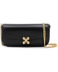 McQueen - Shoulder Bag "Skull Flower Small" - Lyst