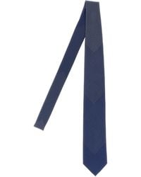 Brioni - Jacquard Tie Cravatte Blu-Uomo - Lyst