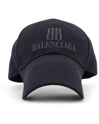 Balenciaga - Cotton Baseball Hat - Lyst