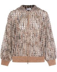 Brunello Cucinelli - Sweaters Light And Natural-Donna - Lyst