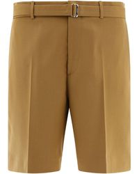 Lanvin - Belted Shorts - Lyst