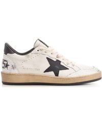Golden Goose - Ball Star Low-Top Sneakers - Lyst
