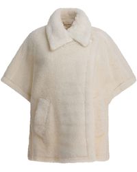 Max Mara - Alpaca And Wool Cape - Lyst