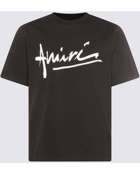 Amiri - T-Shirts And Polos Blacks And Greys-Uomo - Lyst