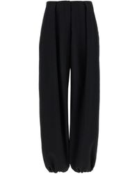 Jacquemus - Le Pantalon Melao Pantaloni Nero-Donna - Lyst