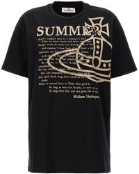 Vivienne Westwood - Summer T Shirt Nero - Lyst