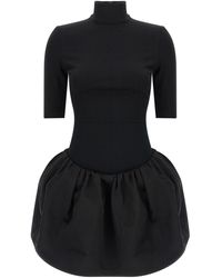 Magda Butrym - Mini Dress With Balloon Skirt-Donna - Lyst