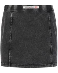 DIESEL - Mini Skirt - Lyst