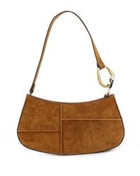 STAUD - Ollie Suede Shoulder Bag - Lyst