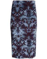 Etro - Velvet Skirt - Lyst