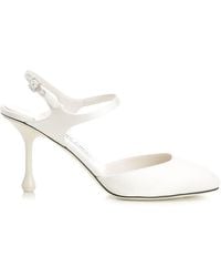Jimmy Choo - Pixie 80 Satin Décolleté - Lyst