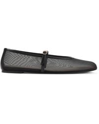 Stuart Weitzman - Bareitall Mesh Ballerinas-Donna - Lyst