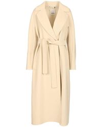 Max Mara - Elisa Virgin Wool Wrap Coat - Lyst