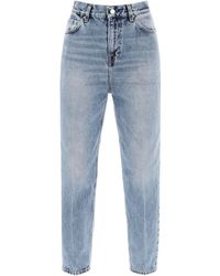 Totême - Organic Denim Tapered Jeans - Lyst