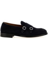 Doucal's - Suede Derby Straps Lace Up Shoes - Lyst