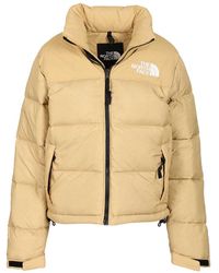 The North Face - 1996 Nuptse Retro Jacket Coats Beige - Lyst