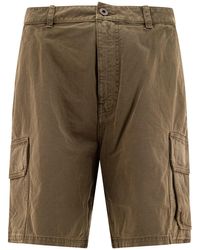 Loewe - Cotton Cargo Shorts - Lyst