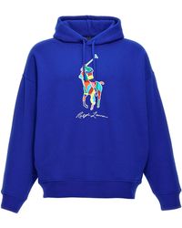 Polo Ralph Lauren - Logo Hoodie Sweatshirt - Lyst