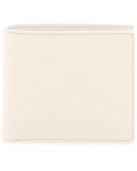 Maison Margiela - Grained Leather Bi-fold Wallet - Lyst