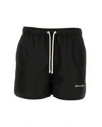Palm Angels - Swimsuit With Logo - Lyst